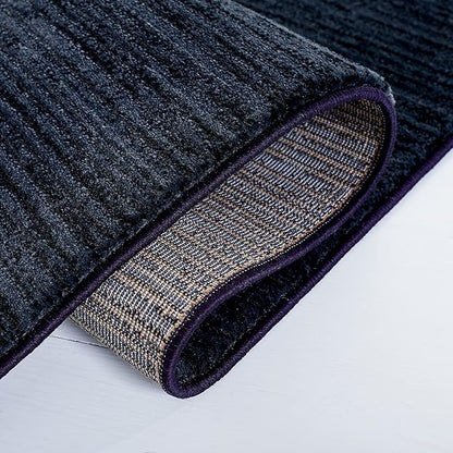SAFAVIEH Area Rug 11x15 - Vision Collection - Large - Black, Modern Ombre Design, Non-Shedding & Easy to Clean, Ideal for Living Room, Bedroom, Dining Space (VSN606Z)