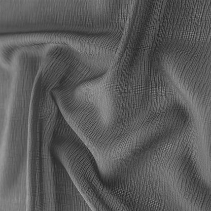 MAIHER 80 Inch Length Gray Sheer Pinch Pleat Curtains for Bedroom Soft Touch Light Filtering Lightweight Pleated Drapes with Adjustable Hooks for Traverse Rod, Grey, 42" W x 80" L, 2 Panels
