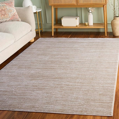 SAFAVIEH Area Rug 3x5 - Vision Collection - Cream, Modern Ombre Design, Non-Shedding & Easy to Clean, Ideal for Foyer, Entryway, Bedroom, Accent Space (VSN606F)