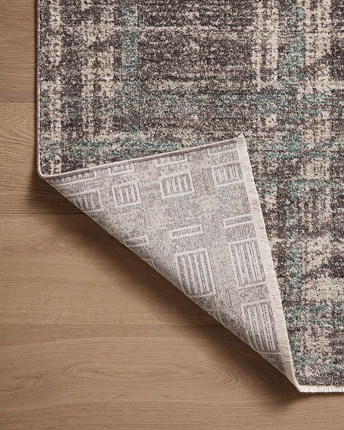 Loloi Angela Rose Ember Collection EMB-08 Espresso/Multi 3'-6" x 5'-6" Accent Rug