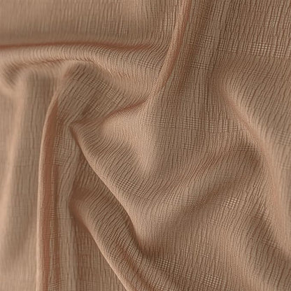 Mocha Moose Pinch Pleat Sheer Curtains 120 Inch Length for Living Room Soft Touch Light Filtering Modern Pleated Drapes with Adjustable Hooks 10ft Curtains, Mocha Moose, 42" W x 120" L, 2 Panels