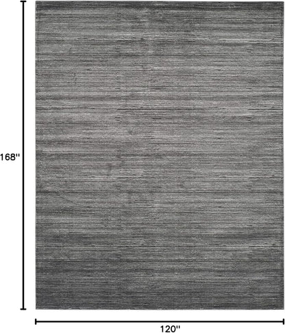 SAFAVIEH Area Rug 10x14 - Vision Collection - Large - Grey, Modern Ombre Design, Non-Shedding & Easy to Clean, Ideal for Living Room, Bedroom, Dining Space (VSN606D)