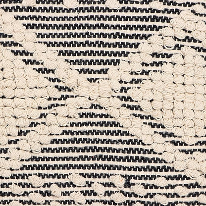 REDEARTH · Handmade Boho Throw Pillow Covers - Bohemian Chic Farmhouse Style - Accent Woven Indoor and Outdoor Cushion Cases for Couch - Bed - Chair - Sofa - Benches – Set of 2-18"x18" - Black
