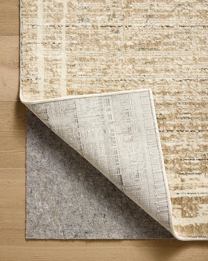 Loloi Jeremiah Brent Bleecker Collection BLE-07 Khaki/Natural 2'-7" x 10'-0" Runner Rug