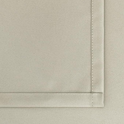 BGment Rod Pocket Blackout Curtains for Bedroom - Thermal Insulated Room Darkening Curtain for Living Room, Light Camel, 42 x 45 Inch, 2 Panels