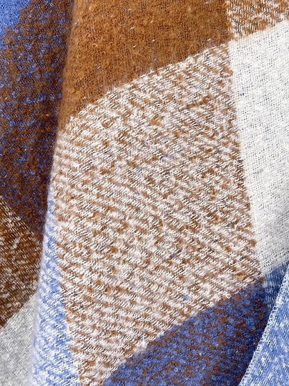 Breezy Lane Women's Shawl Wraps Warm Poncho Ruana Wrap Cardigan