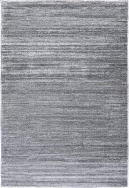 SAFAVIEH Vision Collection Area Rug - 5'1" x 7'6", Silver, Modern Ombre Design, Non-Shedding & Easy to Clean, Ideal for Living Room, Bedroom, Dining Space (VSN606G)