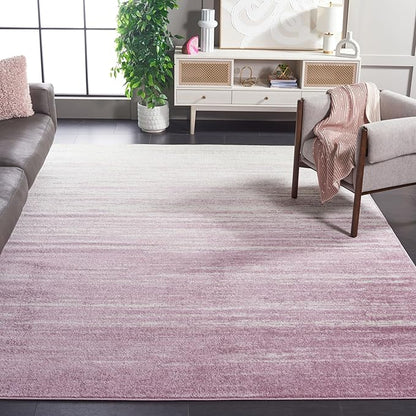SAFAVIEH Area Rug 10x14 - Adirondack Collection - Large - Cream & Purple, Modern Ombre Design, Non Shedding & Easy to Clean, Ideal for Living Room, Bedroom, Office, Dining Space (ADR113L)