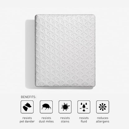 Bedgear Ver-Tex Cooling Cal King Mattress Protector - Waterproof and Instant Cooling Mattress Cover for Bed - Deep Pockets and Adjustable Base Friendly - Hypoallergenic