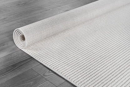 Beverly Rug Micro Loop Area Rug White 8x10 Modern Luxury Soft Trellis Geometric Durable Indoor Area Rugs for Living Dining Room Office Stain Resistant Non Shedding Casual Indoor Carpet White 8 x 10