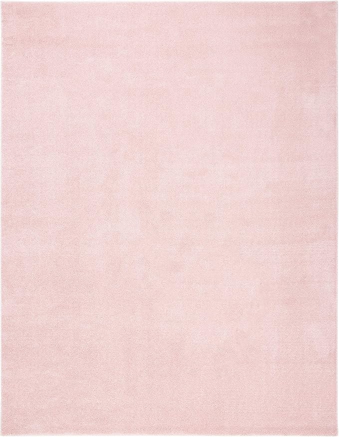 SAFAVIEH Pattern and Solid Collection Area Rug - 10' x 14', Pink, Non-Shedding & Easy Care, Ideal for High Traffic Areas in Living Room, Bedroom (PNS320-4406)