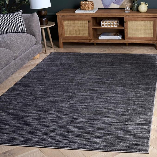 SAFAVIEH Area Rug 6x9 - Vision Collection - Grey, Modern Ombre Design, Non-Shedding & Easy to Clean, Ideal for Living Room, Bedroom, Dining Space (VSN606D)