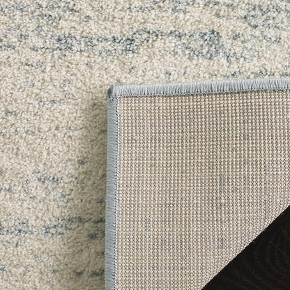 SAFAVIEH Adirondack Collection Runner Rug - 2'6" x 12', Slate & Cream, Modern Ombre Design, Non Shedding & Easy to Clean, Ideal for Hallway, Foyer, Kitchen, Entryway, Bedroom (ADR113T)