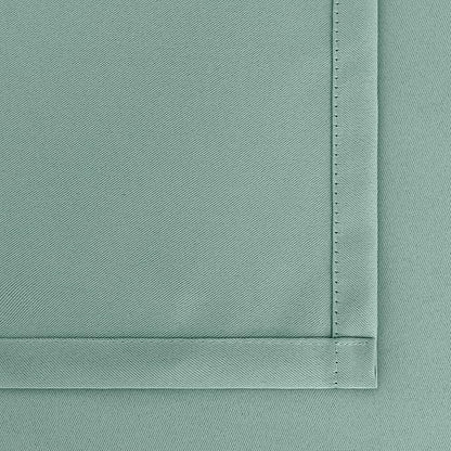BGment Sage Green Blackout Curtains for Bedroom 63 Inches Length - Rod Pocket Thermal Insulated Room Darkening Drapes for Living Room Office Privacy Spring Decor, 42 x 63 Inch, 2 Panels