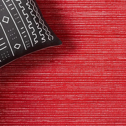 SAFAVIEH Vision Collection Runner Rug - 2'2" x 8', Red, Modern Ombre Design, Non-Shedding & Easy to Clean, Ideal for Entryway, Foyer, Bedroom, Hallway (VSN606Q)