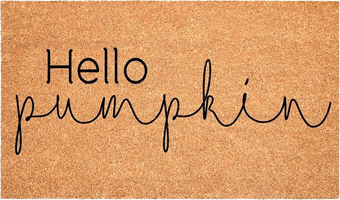 Calloway Mills Hello Pumpkin Doormat, 30" x 48"