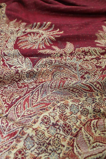 Achillea Big Paisley Pashmina Shawl Wrap for Women – Elegant Scarf for Weddings, Evening Dresses, Festivals & Daily Wear