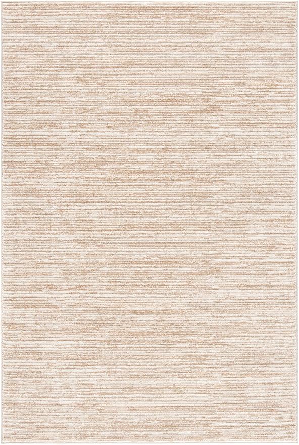 SAFAVIEH Area Rug 4x6 - Vision Collection - Cream, Modern Ombre Design, Non-Shedding & Easy to Clean, Ideal for Living Room, Bedroom, Dining Space (VSN606F)