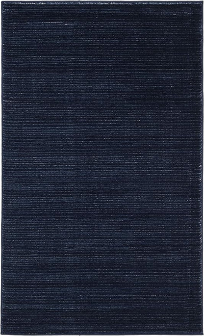 SAFAVIEH Area Rug 3x5 - Vision Collection - Navy, Modern Ombre Design, Non-Shedding & Easy to Clean, Ideal for Foyer, Entryway, Bedroom, Accent Space (VSN606N)