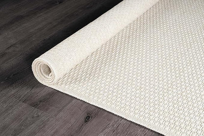 Easy Jute Rug 9x12 Indoor Outdoor Natural Rugs Solid Fiber Rug Woven Area Rug Boho Easy Clean Inside Carpet for Living Room Bedroom Dining Room Hallway or Outdoor Patio Porch (9 X 12 Bone)