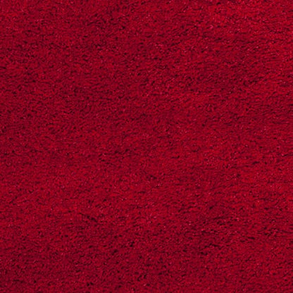 SAFAVIEH Milan Shag Collection Accent Rug - 3' x 5', Red, Solid Design, Non-Shedding & Easy Care, 2-inch Thick Ideal for High Traffic Areas in Entryway, Living Room, Bedroom (SG180-4040)