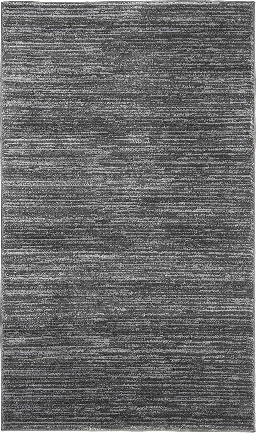 SAFAVIEH Area Rug 4x6 - Vision Collection - Grey, Modern Ombre Design, Non-Shedding & Easy to Clean, Ideal for Living Room, Bedroom, Dining Space (VSN606D)