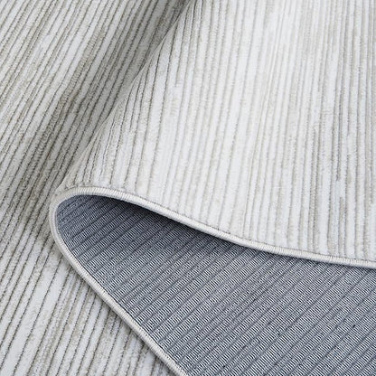 SAFAVIEH Vision Collection Runner Rug - 2'2" x 10', Ivory & Grey, Modern Ombre Design, Non-Shedding & Easy to Clean, Ideal for Foyer, Hallway, Bedroom (VSN606K)