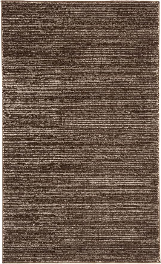 SAFAVIEH Area Rug 3x5 - Vision Collection - Brown, Modern Ombre Design, Non-Shedding & Easy to Clean, Ideal for Foyer, Entryway, Bedroom, Accent Space (VSN606E)