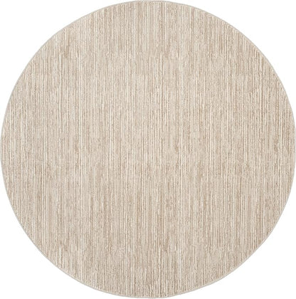SAFAVIEH Vision Collection Area Rug - 10' Round, Aqua, Modern Ombre Design, Non-Shedding & Easy to Clean, Ideal for Living Room, Bedroom, Dining Space (VSN606B)