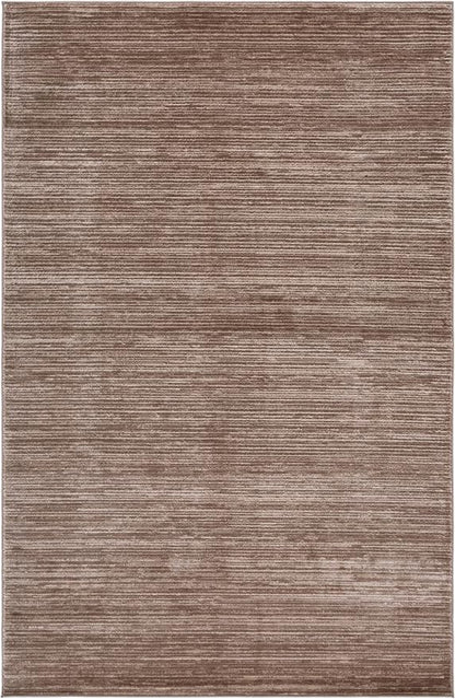SAFAVIEH Area Rug 3x5 - Vision Collection - Light Brown, Modern Ombre Design, Non-Shedding & Easy to Clean, Ideal for Foyer, Entryway, Bedroom, Accent Space (VSN606C)