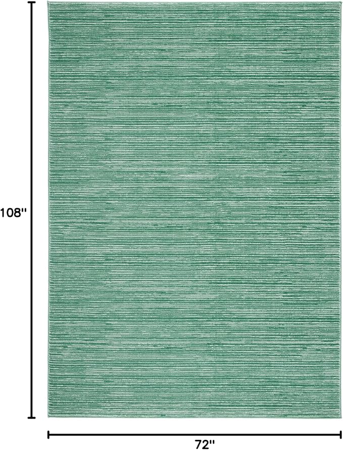 SAFAVIEH Area Rug 6x9 - Vision Collection - Light Green, Modern Ombre Design, Non-Shedding & Easy to Clean, Ideal for Living Room, Bedroom, Dining Space (VSN606X)