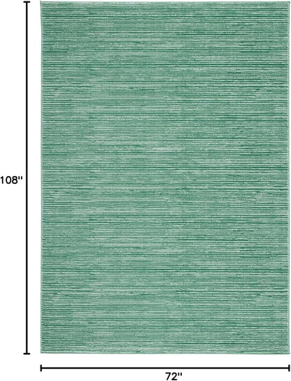 SAFAVIEH Area Rug 6x9 - Vision Collection - Light Green, Modern Ombre Design, Non-Shedding & Easy to Clean, Ideal for Living Room, Bedroom, Dining Space (VSN606X)