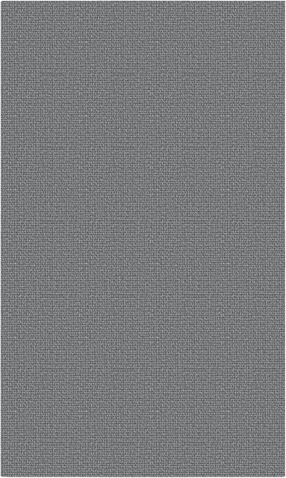 EARTHALL Washable Area Rug 3x5 Ft Non Slip Rugs for Entryway Braided Rubber Backed Throw Rugs Door Mat Indoor Outdoor Entrance Cotton Woven Rug for Kitchen Foyer Front Door Living Room, Charcoal Gray
