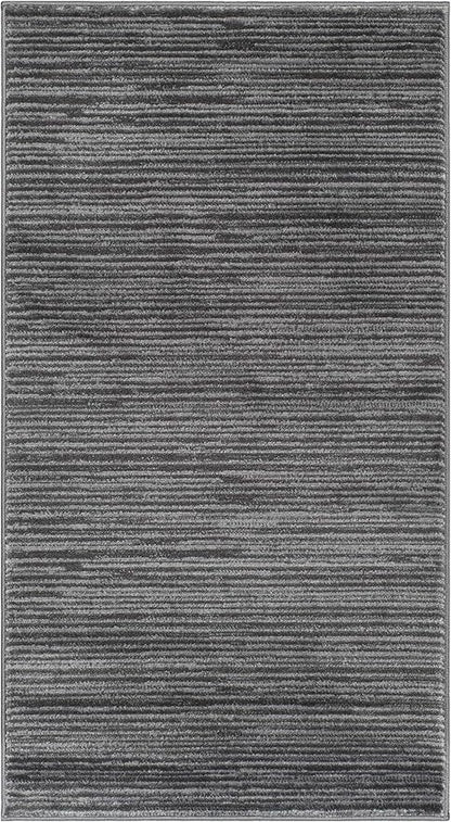 SAFAVIEH Vision Collection Accent Rug - 2'2" x 4', Grey, Modern Ombre Design, Non-Shedding & Easy to Clean, Ideal for Entryway, Foyer, Bedroom (VSN606D)
