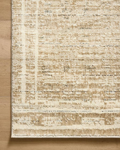 Loloi Jeremiah Brent Bleecker Collection BLE-07 Khaki/Natural 5'-3" x 7'-6" Area Rug