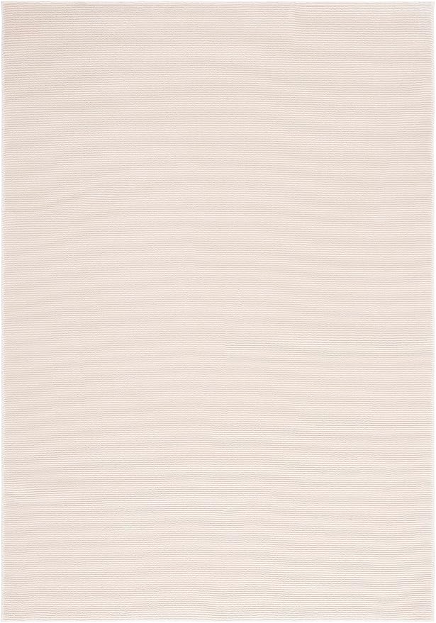 SAFAVIEH Revive Collection Accent Rug - 4' x 6', Ivory, Solid Design, Non-Shedding & Easy Care, Ideal for High Traffic Areas in Entryway, Living Room, Bedroom (REV102A)