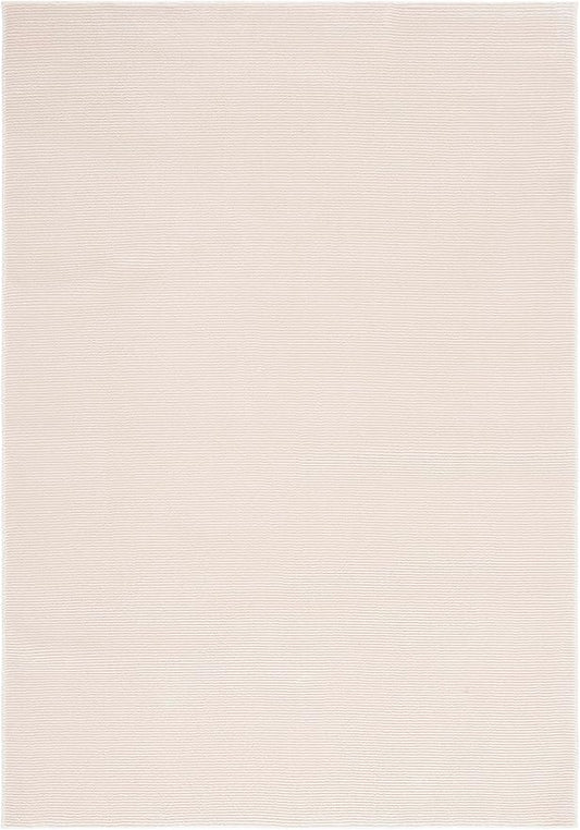 SAFAVIEH Revive Collection Accent Rug - 4' x 6', Ivory, Solid Design, Non-Shedding & Easy Care, Ideal for High Traffic Areas in Entryway, Living Room, Bedroom (REV102A)