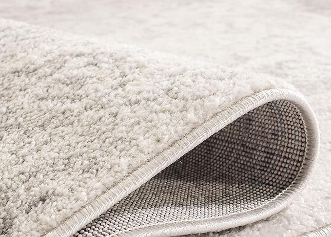 SAFAVIEH Adirondack Collection Runner Rug - 2'6" x 6', Ivory & Silver, Distressed Vintage Floral Design, Non-Shedding & Easy to Clean, Ideal for Hallway, Foyer, Entryway, Bedroom (ADR109C)