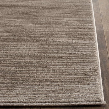 SAFAVIEH Vision Collection Runner Rug - 2'2" x 8', Light Brown, Modern Ombre Design, Non-Shedding & Easy to Clean, Ideal for Entryway, Foyer, Bedroom, Hallway (VSN606C)