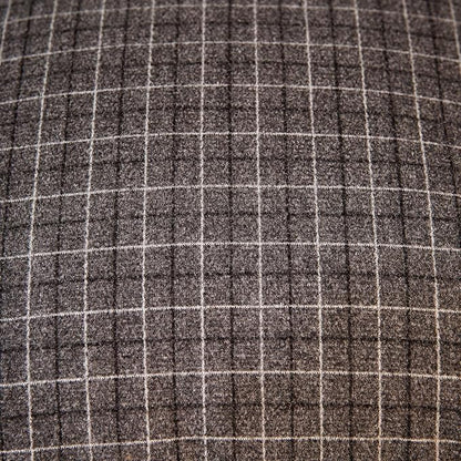 Tweed Throw Pillow Covers Woolen-Style Fabric Square Pillow Cases for Farmhouse Cushion Case and Home Sofa Couch Decor Pack of 2,18x18 Inch (18x18 in, Senior Grey Plaid)