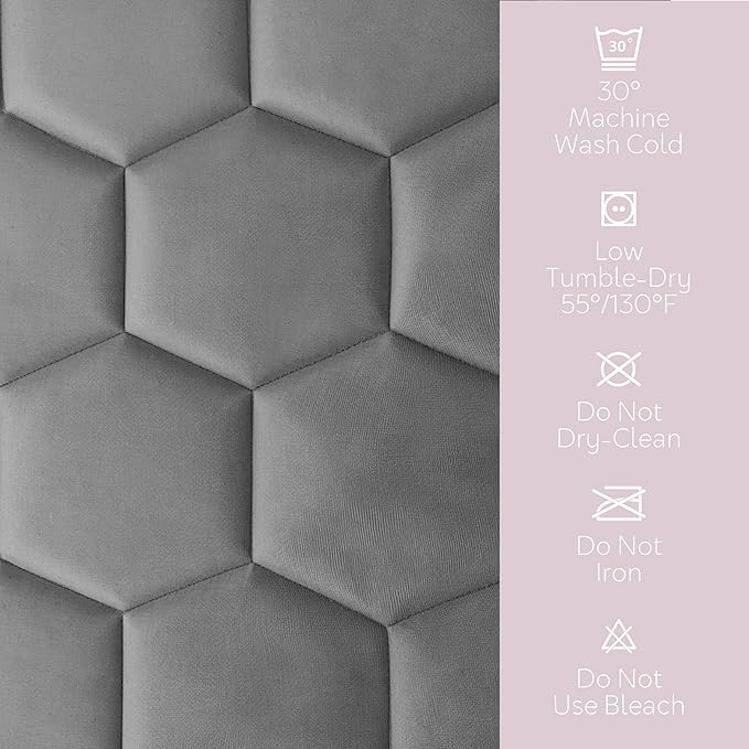 Hearth & Harbor Queen Size Quilted Fitted Mattress Pad Cover, 100% Waterproof Mattress Protectors, Deep Pocket Fitted Mattress Cover 8" - 21" (60" x 80", Gray)