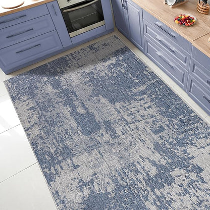 Keen Home Design Terrace Outdoor Area Rug - 9x12 Washable Indoor/Outdoor Rug for Patio, Kitchen, Balcony, Beach, Garden, Deck and Porch, Size: 8'10"x12'