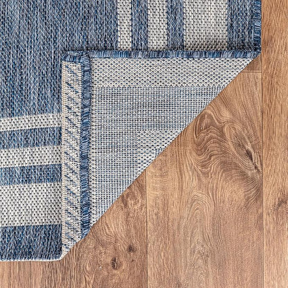 Keen Home Design Terrace Outdoor Runner Rug - 2x8 Washable Indoor/Outdoor Rug for Patio, Kitchen, Balcony, Beach, Garden, Deck and Porch, Size: 2'2"x7'7"