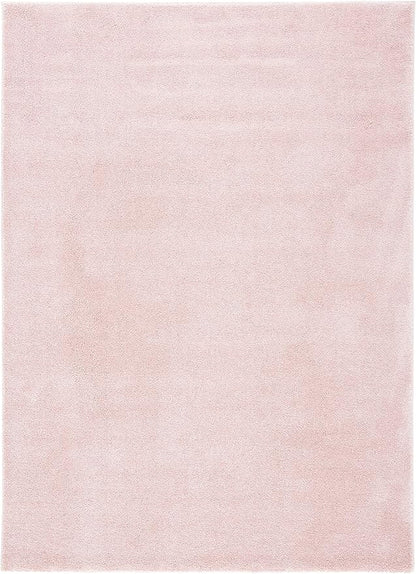 SAFAVIEH Plain and Solid Collection Accent Rug - 3'3" x 5'3", Pink, Non-Shedding & Easy Care, Ideal for High Traffic Areas in Entryway, Living Room, Bedroom (PNS320-4406)