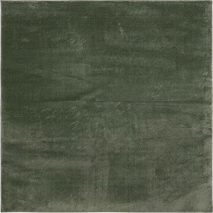 SAFAVIEH Revive Collection Area Rug - 10' Square, Green, Non-Shedding & Easy Cleaning, Ideal for Living Room, Bedroom, Dining Space (REV102Y)