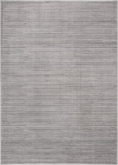 SAFAVIEH Area Rug 4x6 - Vision Collection - Silver, Modern Ombre Design, Non-Shedding & Easy to Clean, Ideal for Living Room, Bedroom, Dining Space (VSN606G)