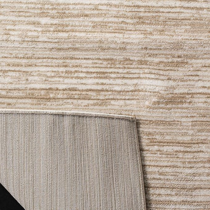 SAFAVIEH Vision Collection Area Rug - 11' Square, Cream, Modern Ombre Design, Non-Shedding & Easy to Clean, Ideal for Living Room, Bedroom, Dining Space (VSN606F)