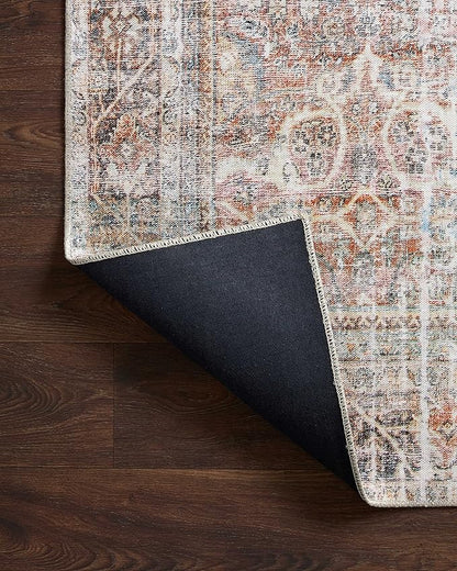 Loloi Adrian Collection ADR-05 Sunset/Charcoal 2'-3" x 3'-9", .19" Thick Accent Rug