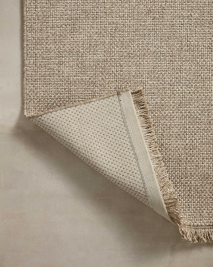 Loloi Dawn Collection Indoor/Outdoor DAW-04 Coffee 3'-9" x 5'-9" Accent Rug