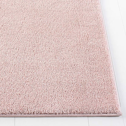 SAFAVIEH Pattern and Solid Collection Area Rug - 10' x 14', Pink, Non-Shedding & Easy Care, Ideal for High Traffic Areas in Living Room, Bedroom (PNS320-4406)